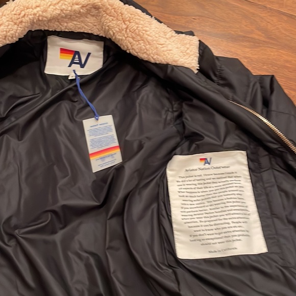 NWT Aviator Nation outer wear jacket - Picture 8 of 10